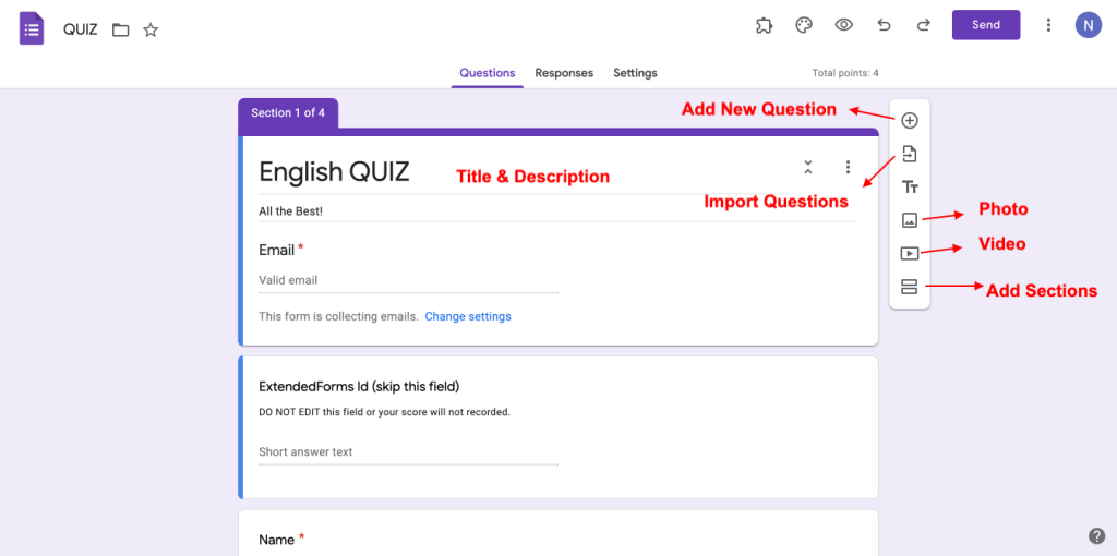 How To Create Quiz On Google Drive