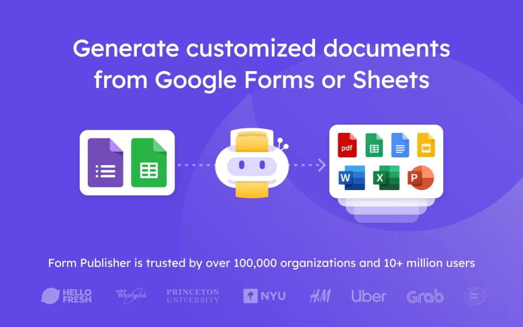  Google Forms Add-Ons For Productivity - Form publisher