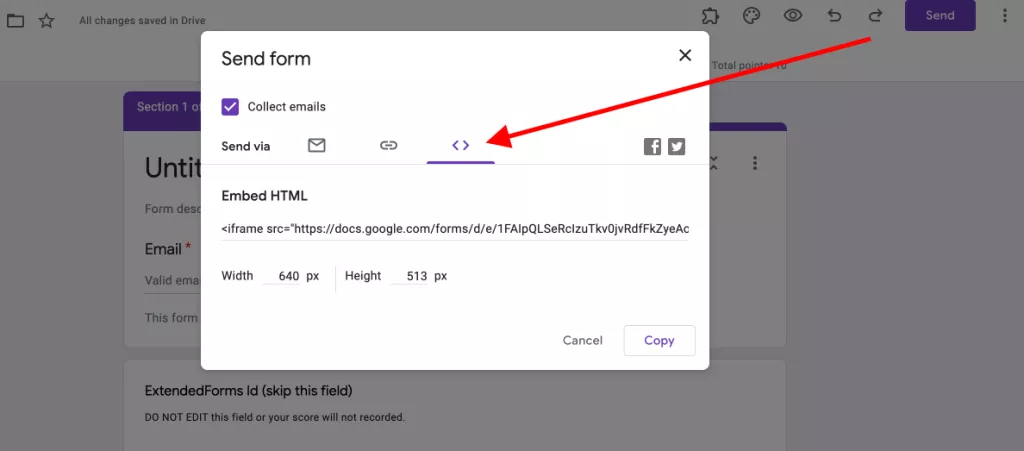 google-forms-tricks-embed-iframe