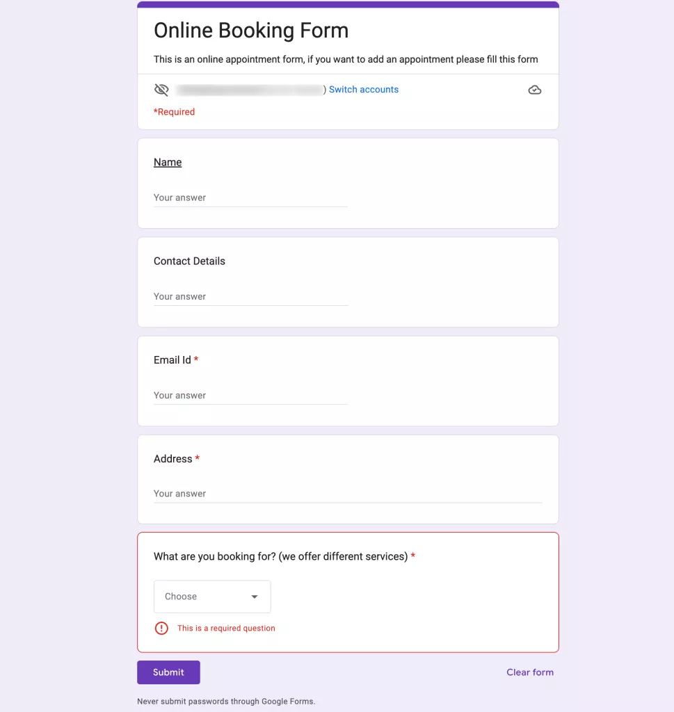 google-forms-for-appointments