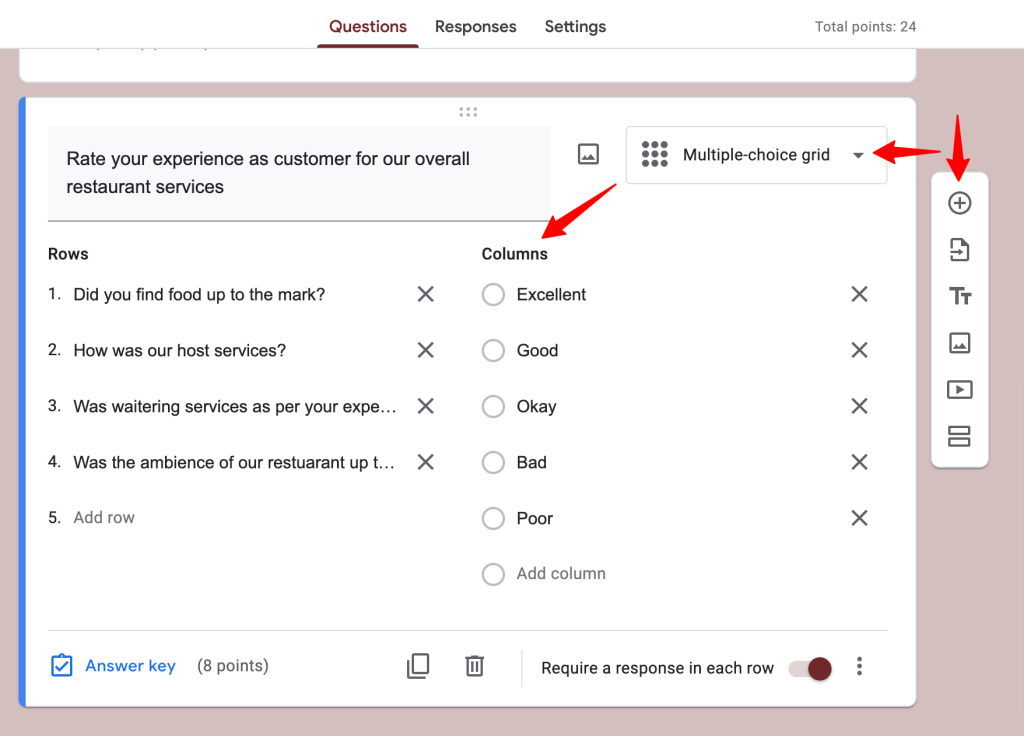 research on google forms