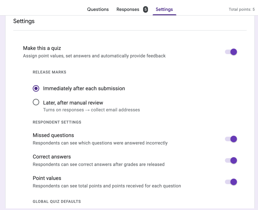 How to Create a Trivia Quiz Using Google Forms? [in 4 steps