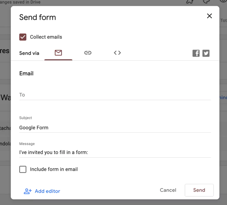 google-form-send