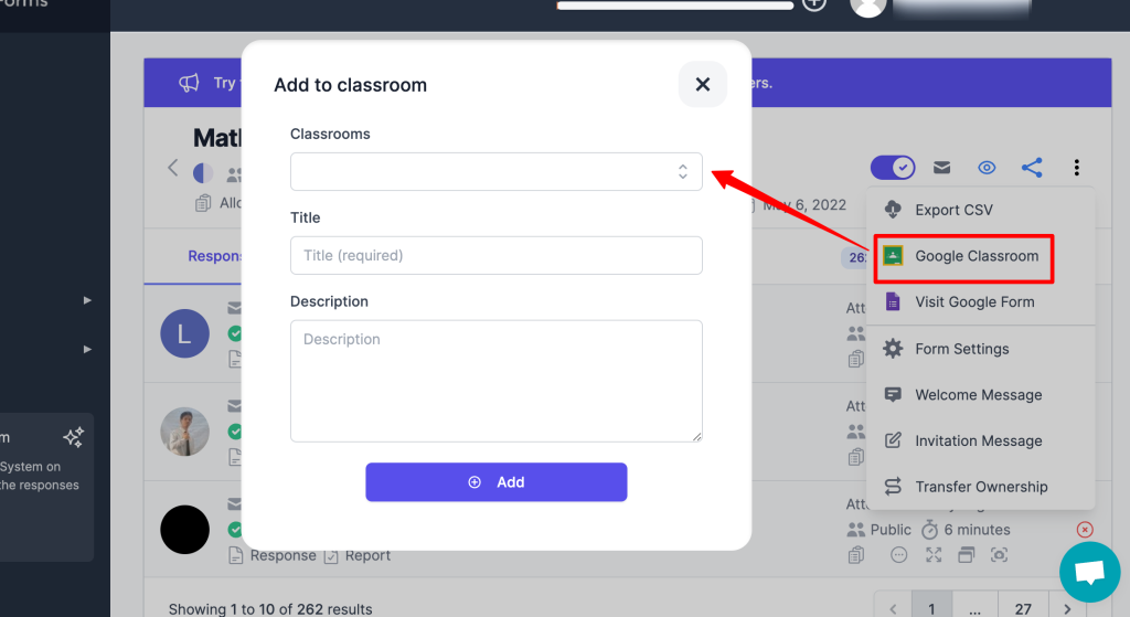 extendedforms-with-classroom