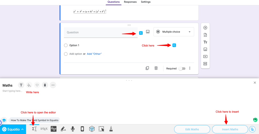 How to add Math Formulas to Google Forms? [3 ways] - Extended Forms