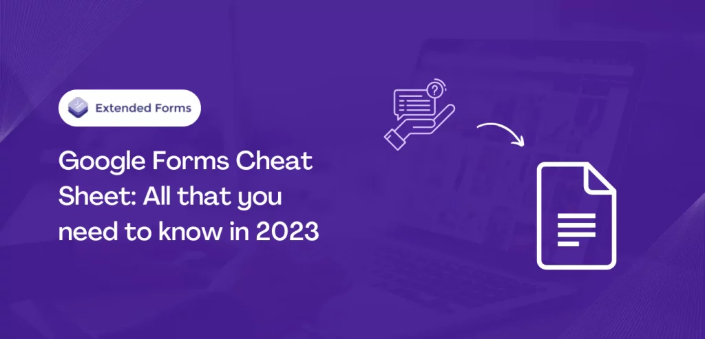 Google Forms Cheat Sheet-banner