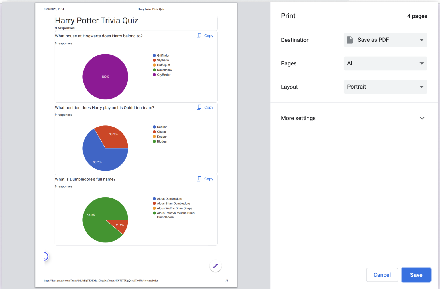 How to Convert Google Forms to PDF? (4 ways) - Extended Forms