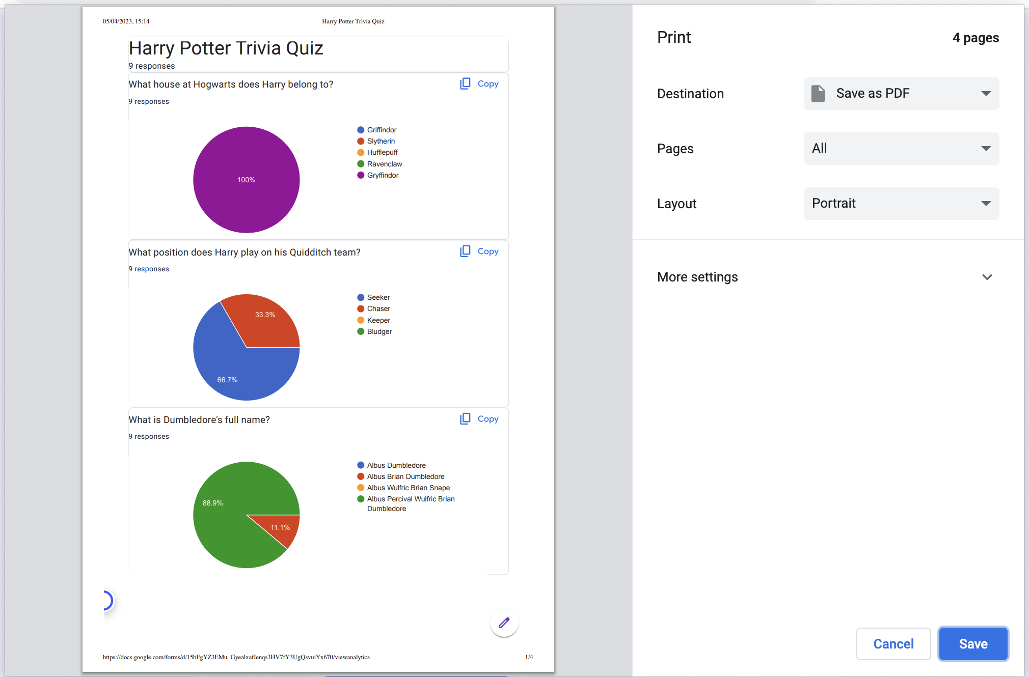 google forms-to-pdf