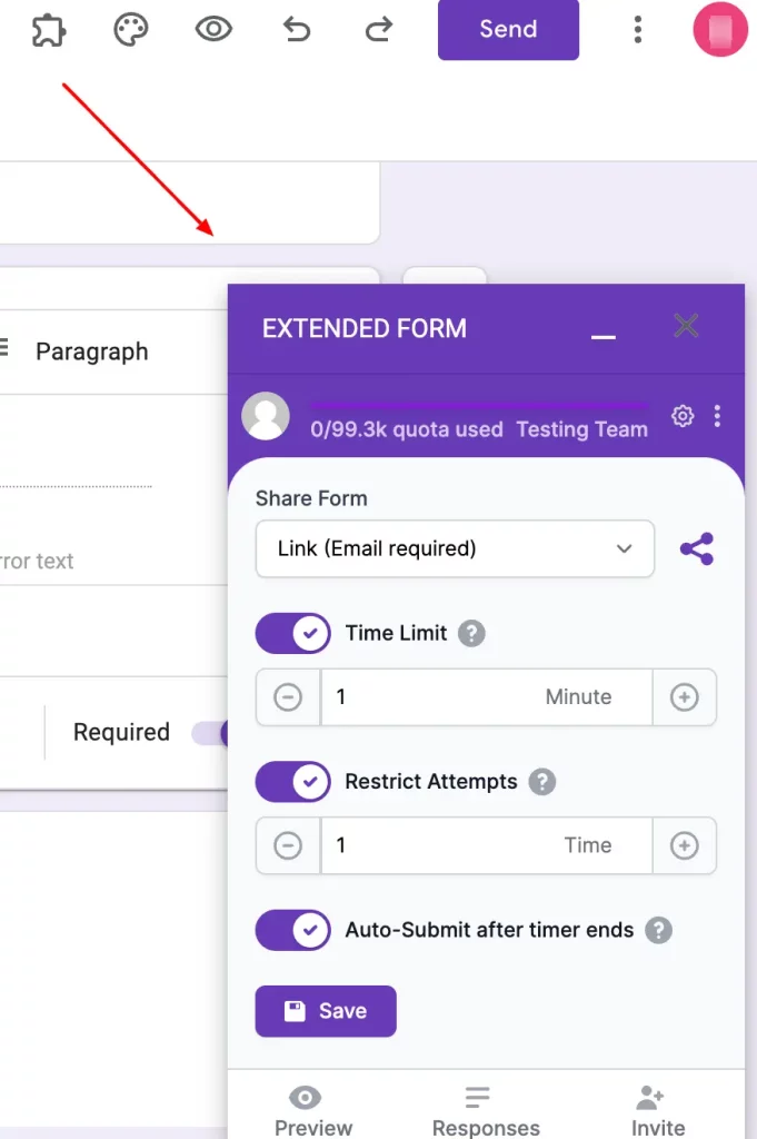 How to cross check google form submissions against a list of id