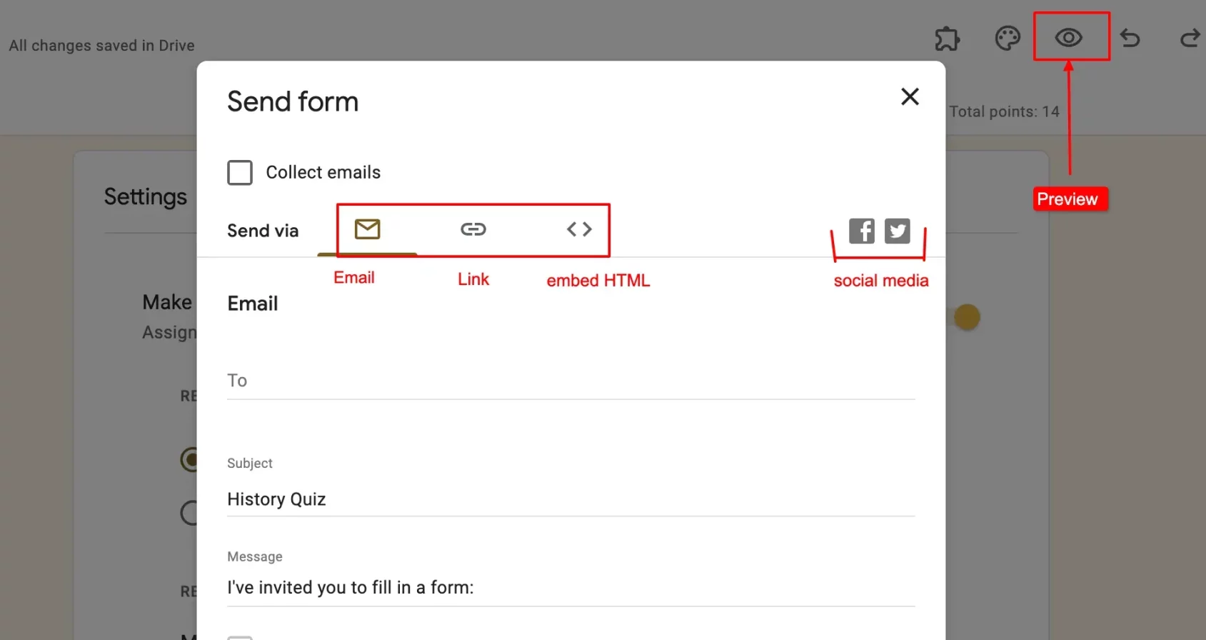 How to Embed Google Forms in an Email? [2 Ways] - Extended Forms