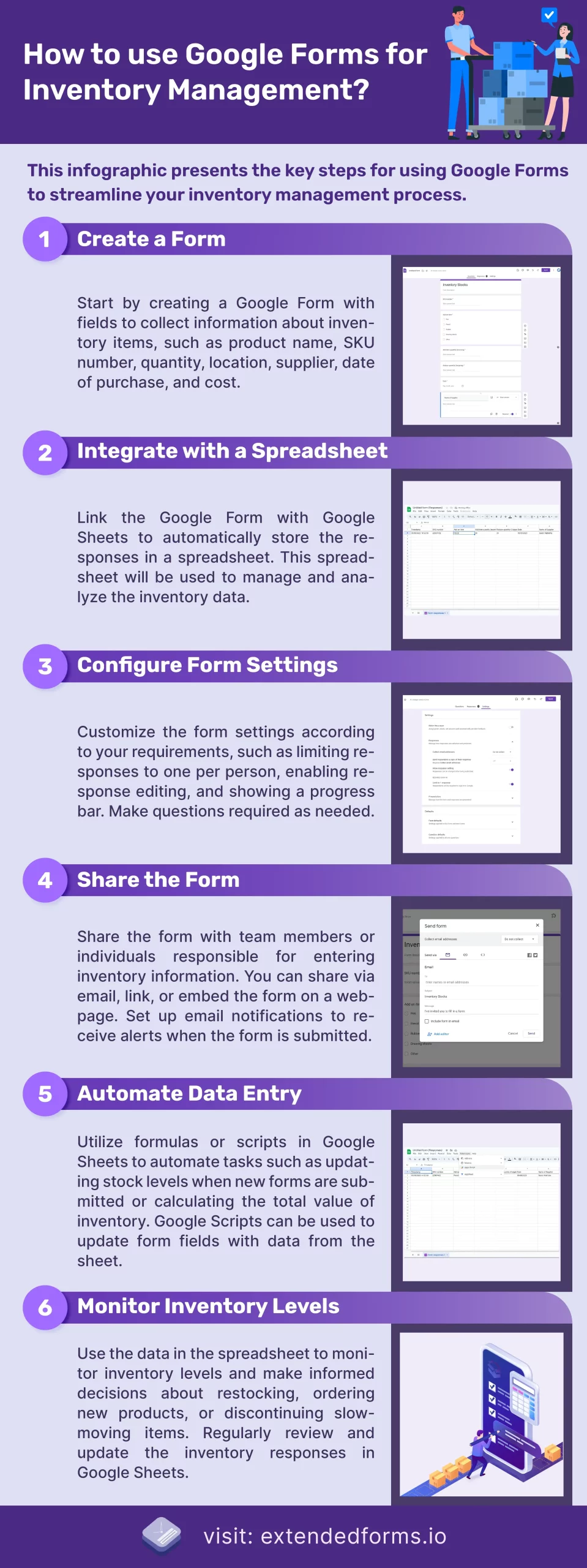 How To Use Google Forms For Inventory