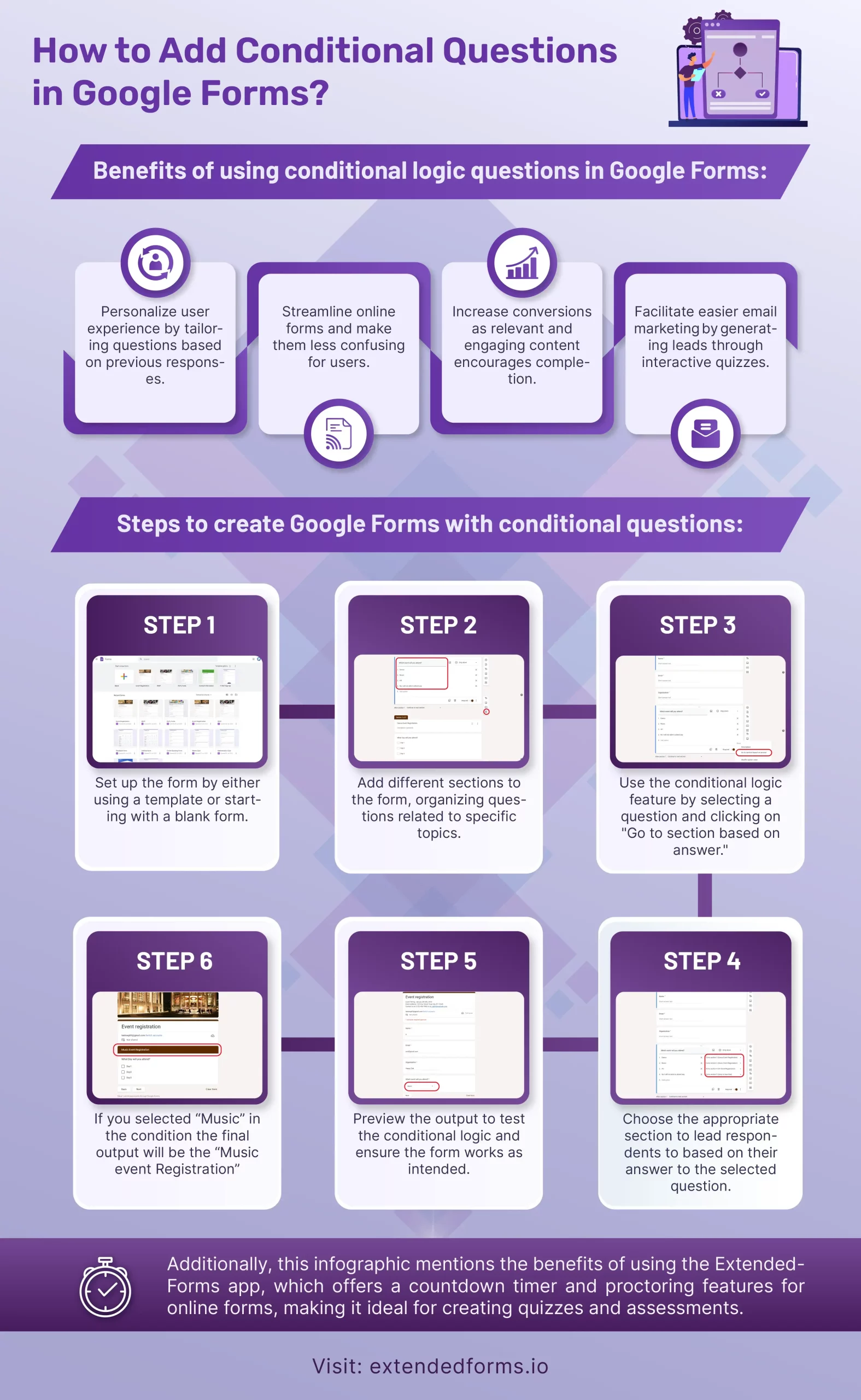 How To Go to a Section Based on a Specific Answer in Google Forms