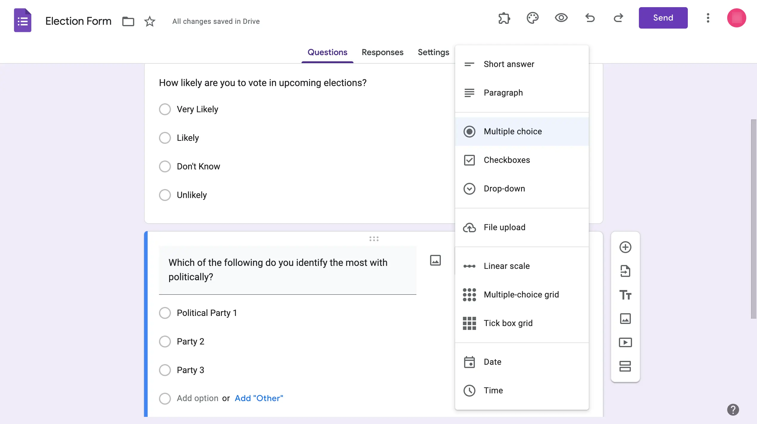 polls-google-forms-questions