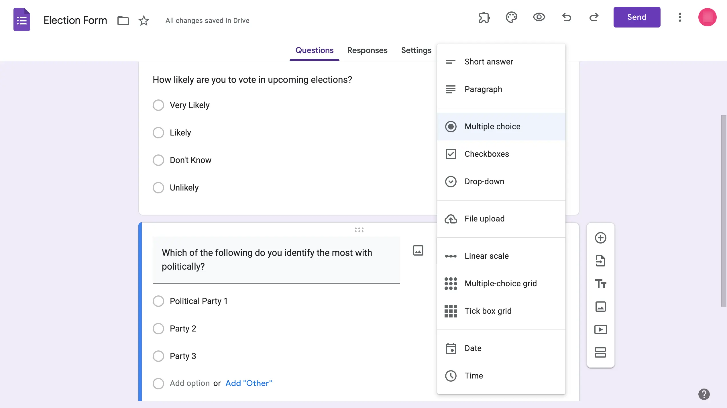 How To Create A Poll Using Google Forms - Templates Sample Printables