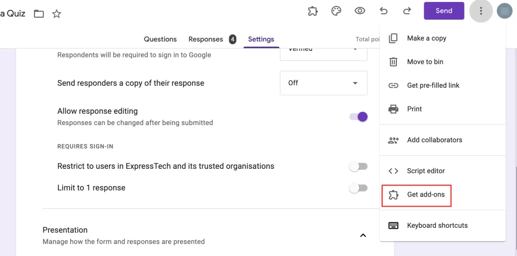 google-forms-quiz-add-ons