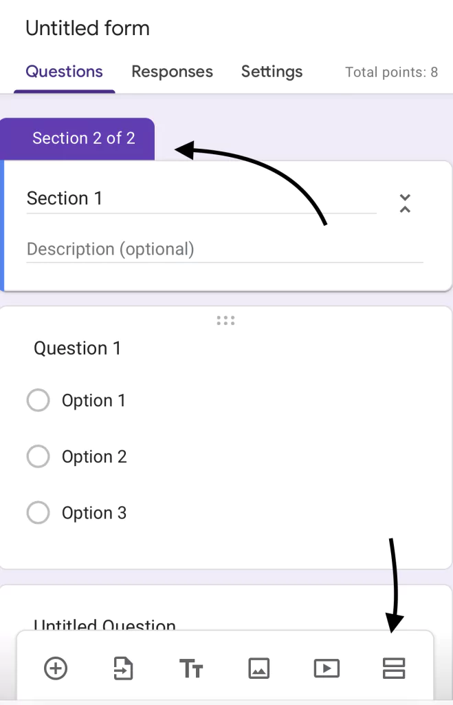 google-forms-on-mobile-section