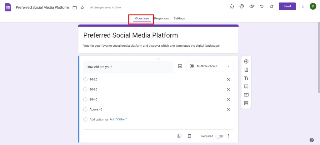 Voting-Poll-in-Google-Forms-Add-questions-and-responses