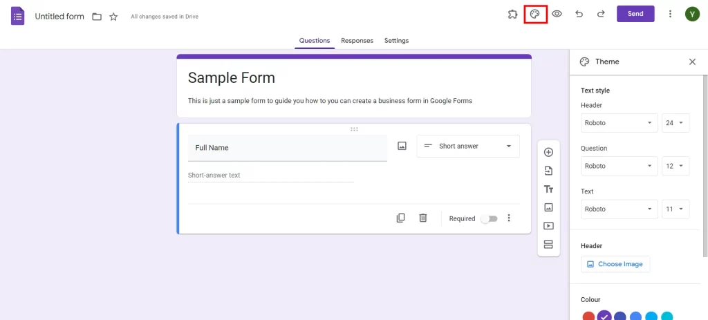 Business-Forms-in-Google-Forms-Customize-theme