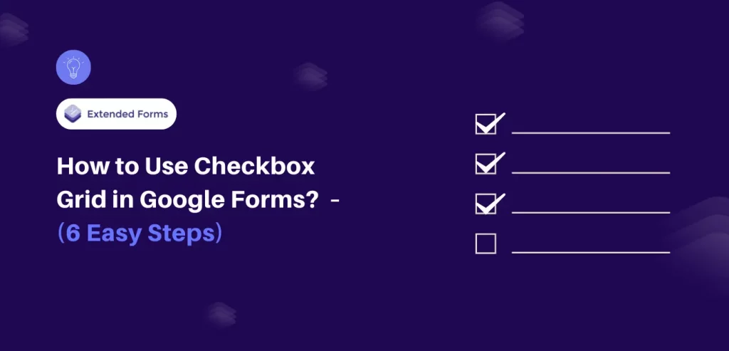 Checkbox Grid in Google Forms (1) - Banner