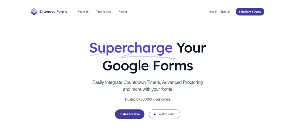 Google Forms Automation- ExtendedForms