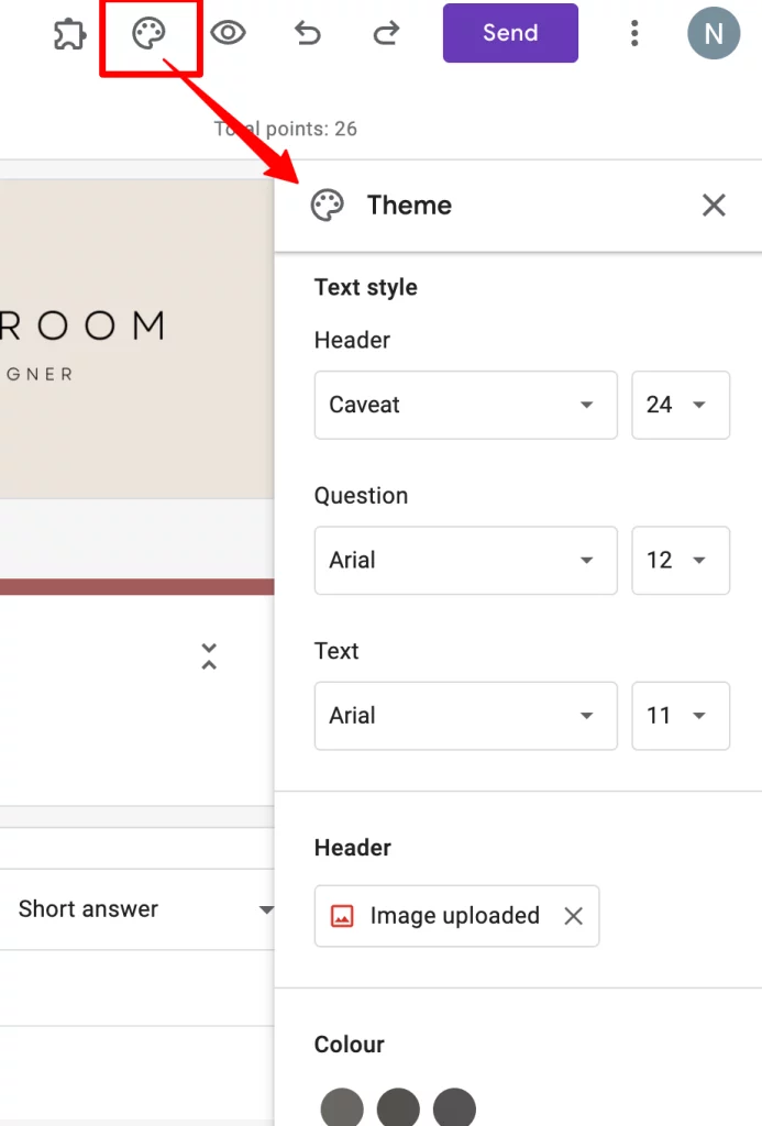 what is the size of a google form header| resize image for google form header