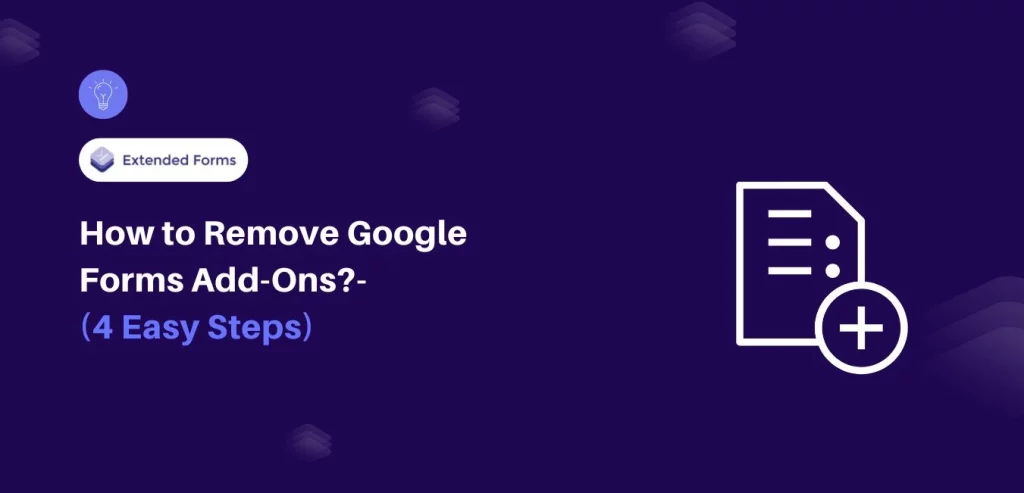 Remove Google Forms Add-Ons Banner