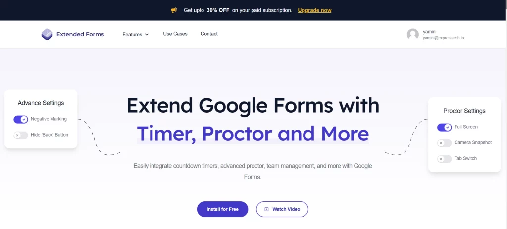 Google Forms Locked Mode - ExtendedForms